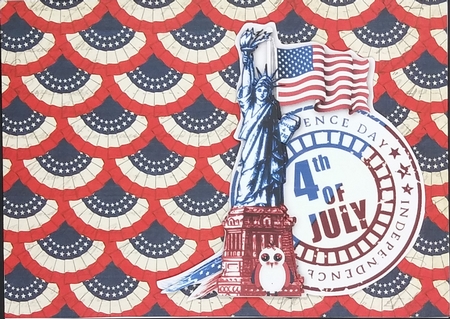 Independence Day Embellishments by cari seybolt-ruiz