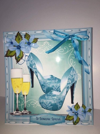 Time to Celebrate Aqua by Carly Jones