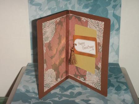 Vintage Santa of the Forest Backing Paper Two by Carmen Mulcahy