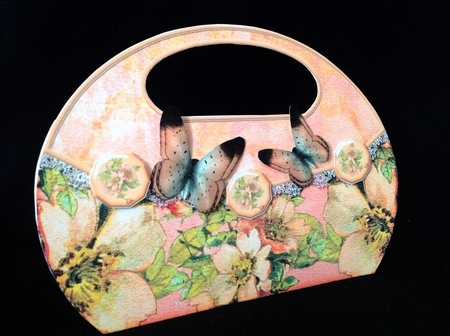 New Size Handbagcard Appleblossom 107 by Carol Bath 
