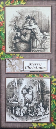 Dl Card All About Vintage Christmas 457 by Carol Bath 
