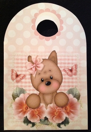 Millie with Flowers Large Gift Bag by Carol Bath 