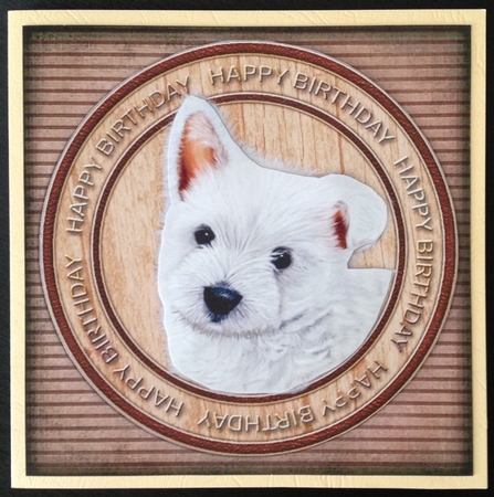 Birthday Puppy by Carol Bath 