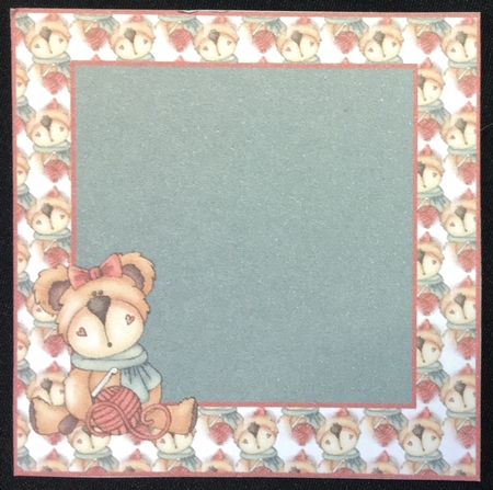 crochet bear insert by Carol Bath 