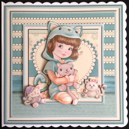 me and the kittens mini kit by Carol Bath 