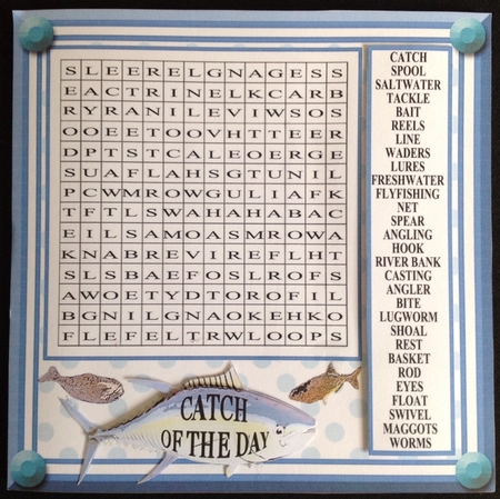 WORDSEARCH FISHING by Carol Bath 