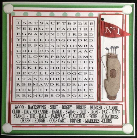 WORDSEARCH GOLF by Carol Bath 