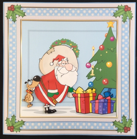 Santa Is Here Mini Kit by Carol Bath 