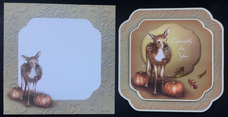 Harvest Fawn Card Kit by Carol Bath 