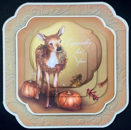 Harvest Fawn Card Kit by Carol Bath 