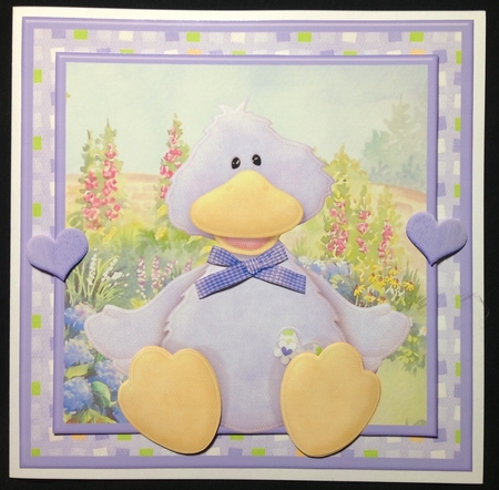 Have a quacking day card mini kit & decoupage by Carol Bath 