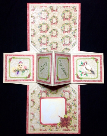 928 Christmas Pop Up Card by Carol Bath 