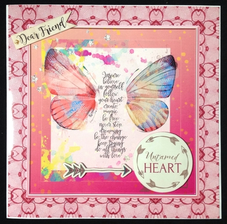 Untamed Heart Card Front by Carol Bath 