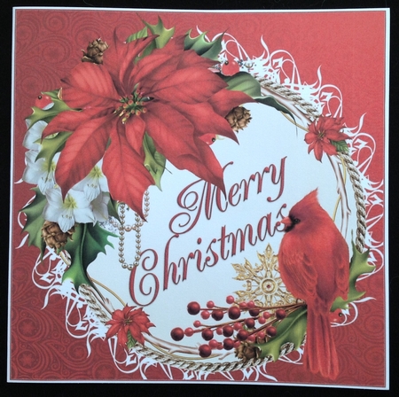 8x8 festive wreath mini kit 1 by Carol Bath 