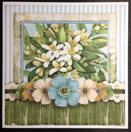 Vintage Flowers Card Kit 1049 by Carol Bath 