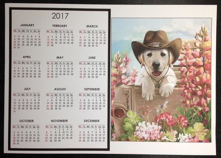 Well Howdy! Calendar by Carol Bath 
