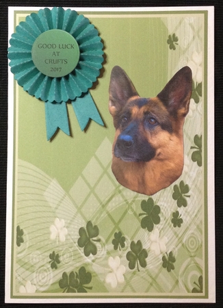 Green Clovers Paper, With Borders 4 by Carol Bath 