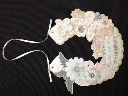 To Have and to Hold Hanging Horseshoes Trio by Carol Bath 