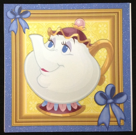 Mrs Potts Teapot 8x8 Mini Kit by Carol Bath 
