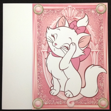 Gorgeous white kitten with pink bow by Carol Bath 