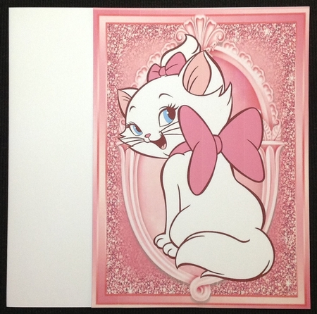 Gorgeous Kitten With Big Pink Bow by Carol Bath 
