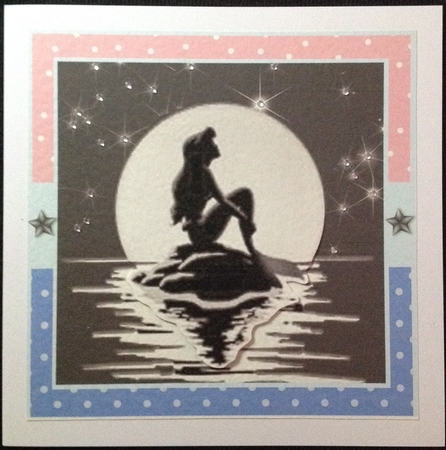 Princess Of The Sea Silhouette 2 Mini KIt by Carol Bath 