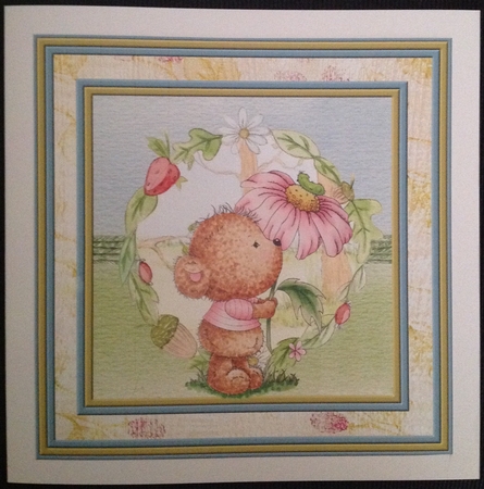 Happiness is a beary daisy by Carol Bath 