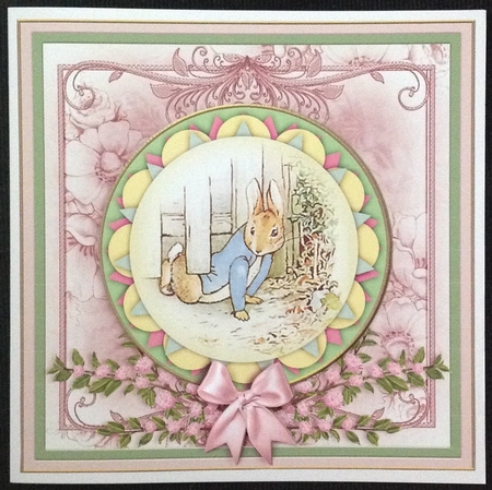 Peter Rabbit Card Front  Bumper Kit  2 by Carol Bath 