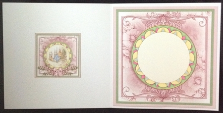 Peter Rabbit Card Front  Bumper Kit  2 by Carol Bath 