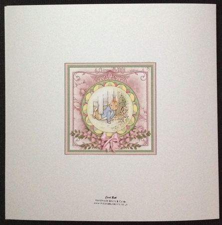 Peter Rabbit Card Front  Bumper Kit  2 by Carol Bath 