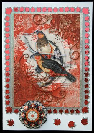 Vintage Birds 4.1, Tropical Birds 2 by Carol Bath 