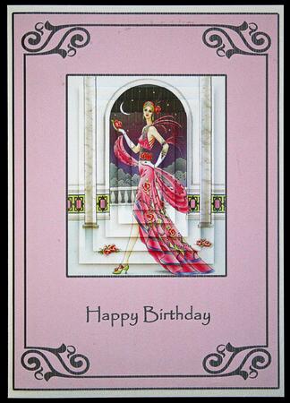 Deco Lady 1 by Carol Bath 