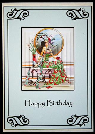 Deco Lady 2 by Carol Bath 