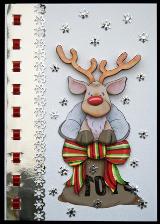 Sack'o Reindeer Doodles by Carol Bath 