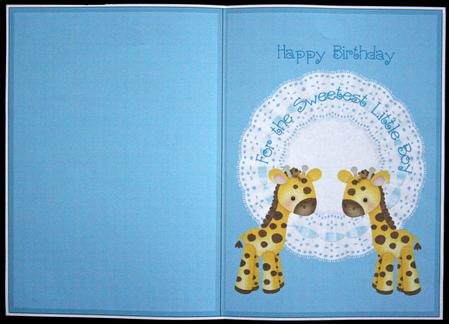 Sweetest Little Boy - Happy Birthday Insert Featured Gallery Photo