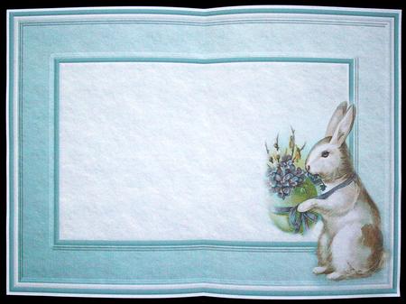 Easter Bunny Insert by Carol Bath 