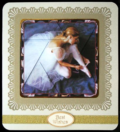 Birthday Ballerina Camera Eye Stacker by Carol Bath 