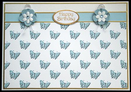Blue Butterfly by Carol Bath 