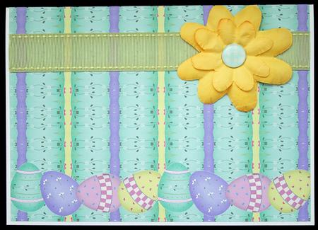 Easter Egg Border Sheet by Carol Bath 