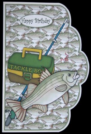 Scalloped Gone Fishing by Carol Bath 