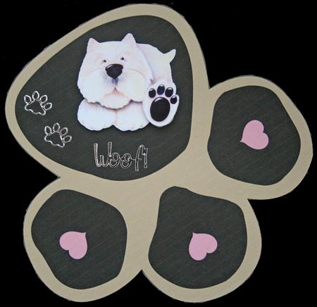 Paw Card by Carol Bath 