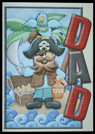 Over the Side Pirate Dad by Carol Bath 