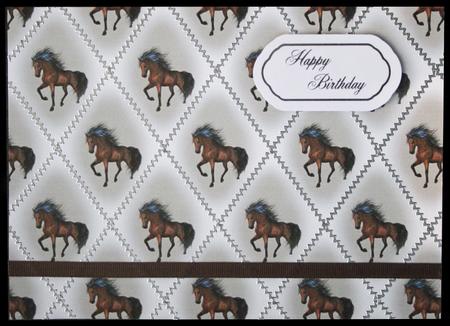 Horse Backing Paper 1 by Carol Bath 