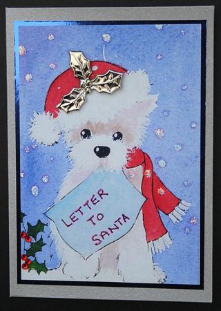 Westie Christmas Toppers by Carol Bath 
