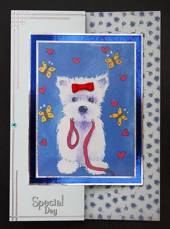 4 Puppy Toppers by Carol Bath 