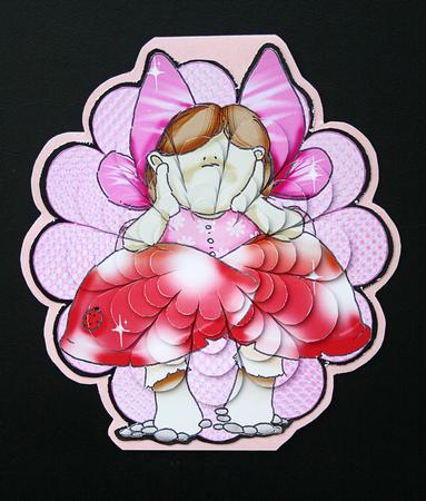 Toadstool Doodles Pyramage by Carol Bath 