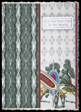 Battle Knights Border Sheet by Carol Bath 