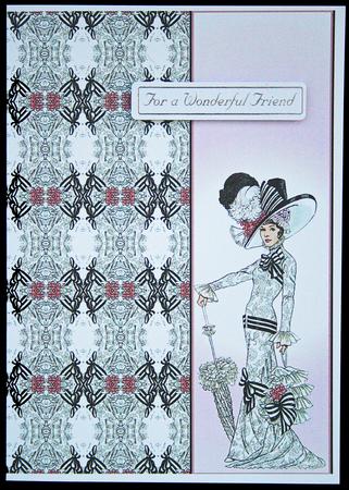 Hepburn Border Sheet by Carol Bath 