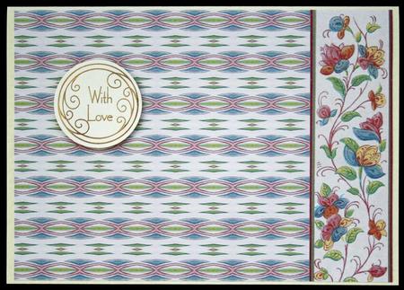 Spring Medley Border Sheet by Carol Bath 