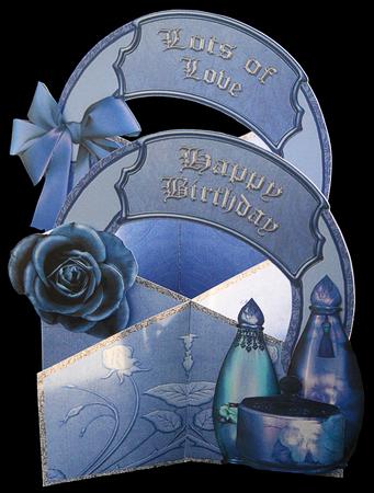 Blue Perfume Cascade Deluxe by Carol Bath 